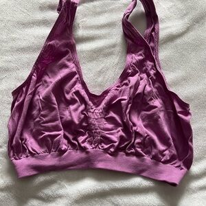 Elegant Mauve Bralette